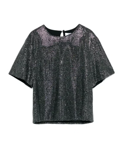 GIUSEPPE DI MORABITO SHORT-SLEEVED BLOUSE