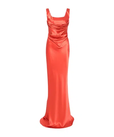 Giuseppe Di Morabito Silk Maxi Dress