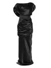 Giuseppe Di Morabito Silk Maxi Dress Set (set Of Two) In Black