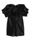 Giuseppe Di Morabito Silk Mini Dress In Black