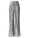 Giuseppe Di Morabito Sequin Embellished Wide Leg Trousers In Gray