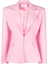 Giuseppe Di Morabito Singe-breasted Wool Blazer In Pink