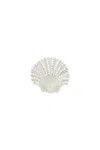 Giuseppe Di Morabito Sheel Shaped Single Earrings With Rhinestone In Silver