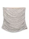 Giuseppe Di Morabito Skirt With Micro Rhinestones In Multi