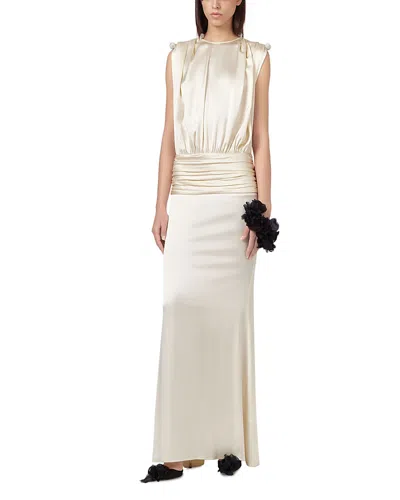 Giuseppe Di Morabito Sleeveless Long Dress In White