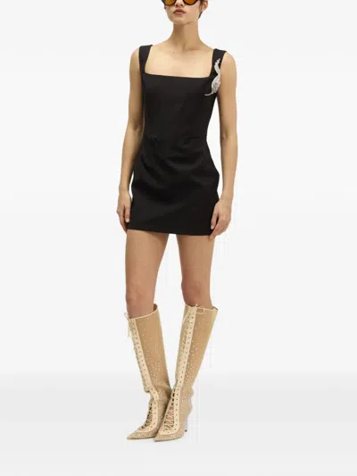 Giuseppe Di Morabito Sleeveless Mini Dress In Black