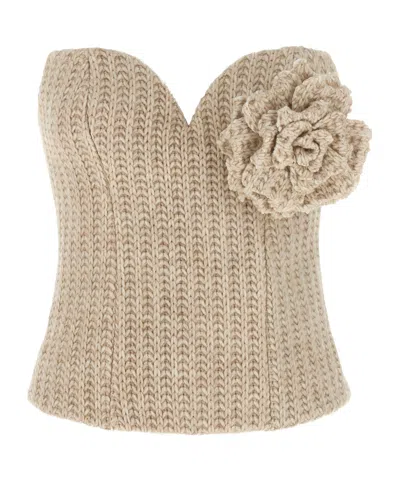 Giuseppe Di Morabito Sleeveless Sweater In Neutral