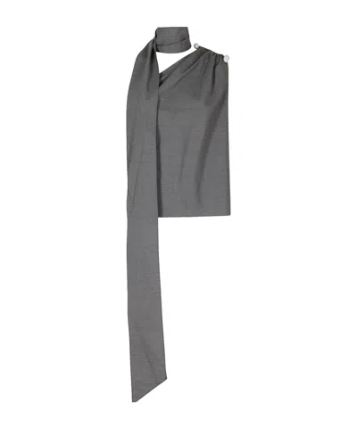 Giuseppe Di Morabito Sleeveless Top In Gray
