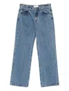 Giuseppe Di Morabito Logo Denim Trousers In Blue