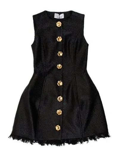 Pre-owned Giuseppe Di Morabito Strapless Mini Dress In Black