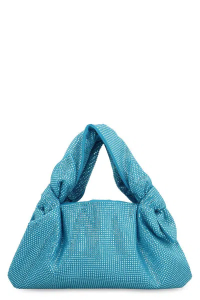 Giuseppe Di Morabito Strass Shoulder Bag In Blue