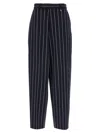 Giuseppe Di Morabito Striped Trousers Featuring Pockets In Blue