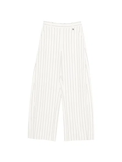 Giuseppe Di Morabito Striped Trousers In White