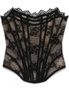 Giuseppe Di Morabito Topwear In Black Polyamide In Black  