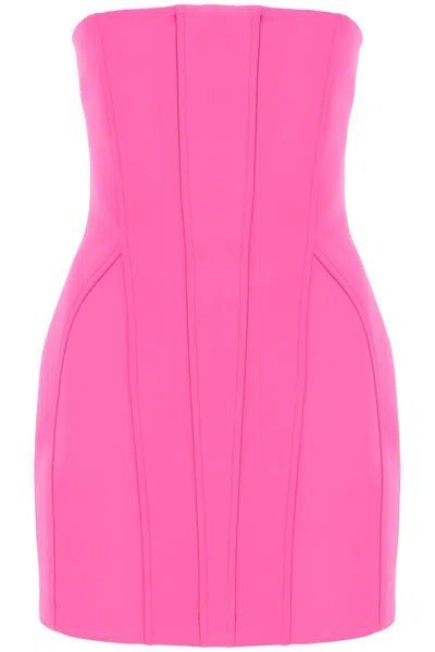 Giuseppe Di Morabito Structured Mini Dress With A In Fuchsia