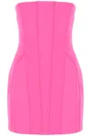 Giuseppe Di Morabito Structured Mini Dress With A In Hot Pink (fuchsia)
