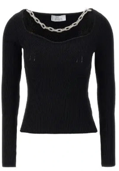 GIUSEPPE DI MORABITO GIUSEPPE DI MORABITO JEWEL CHAIN SWEATER