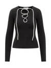 Giuseppe Di Morabito Rhinestones Jersey In Black