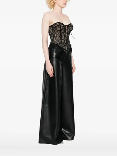 Giuseppe Di Morabito Sweetheart-neckline Corset Top In Black
