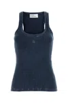Giuseppe Di Morabito Ribbed Stretch Cotton Tank Top