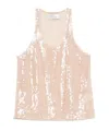 Giuseppe Di Morabito Scoop Neck Tank Top In Nude