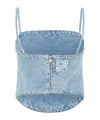 Giuseppe Di Morabito Thin Shoulder Straps In Blue