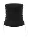 Giuseppe Di Morabito Crystal-embellished Bandeau Top In 10