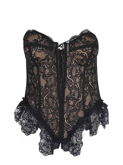 Giuseppe Di Morabito Lace Cardigan In Black