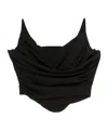 Giuseppe Di Morabito Square-neck Top In Black