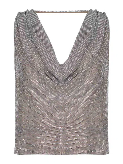 Giuseppe Di Morabito Top By  Mad Eof Polyammide In Brown