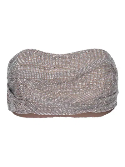 Giuseppe Di Morabito Top By  Made Of Polyamide In Brown