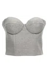 Giuseppe Di Morabito Structured Cups Cropped Bustier Top