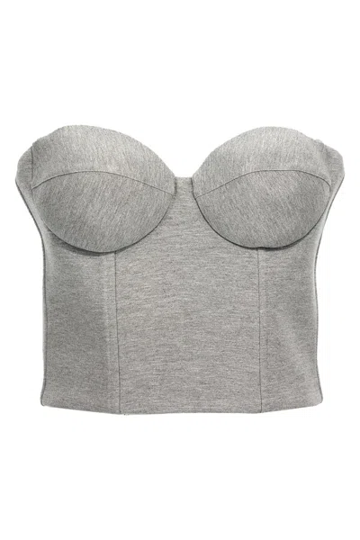 GIUSEPPE DI MORABITO GIUSEPPE DI MORABITO TOP CROPPED BUSTIER
