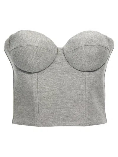 GIUSEPPE DI MORABITO TOP CROPPED BUSTIER