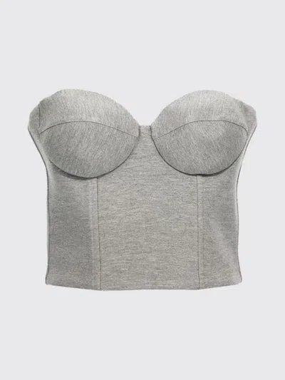 GIUSEPPE DI MORABITO TOP GIUSEPPE DI MORABITO WOMAN COLOR GREY,G35808020