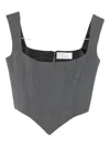 Giuseppe Di Morabito Top Grey In Gray