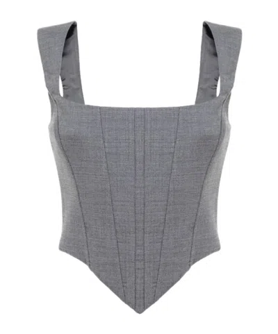 Giuseppe Di Morabito Top Grey In Multi
