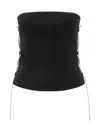 Giuseppe Di Morabito Crystal-embellished Bandeau Top In Black