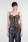 Giuseppe Di Morabito Printed Corset Top