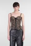 Giuseppe Di Morabito Printed Corset Top