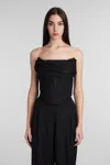 Giuseppe Di Morabito Top In Black