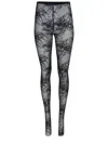Giuseppe Di Morabito Lace Leggings In Black
