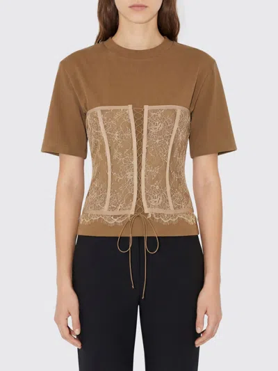 Giuseppe Di Morabito Tシャツ  レディース カラー ブラウン In Brown