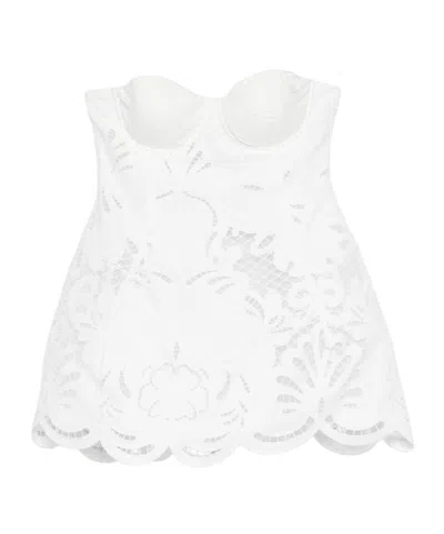 Giuseppe Di Morabito Tube Top Dress In White