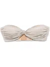 Giuseppe Di Morabito Twist-detail Top In Neutrals