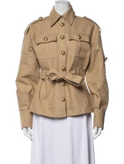 Pre-owned Giuseppe Di Morabito Utility Jacket In Neutrals