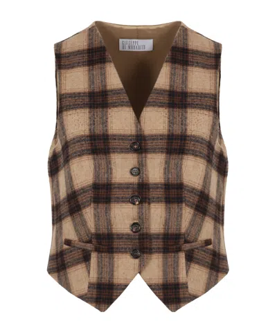 Giuseppe Di Morabito V-neck Vest In Pattern
