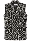 Giuseppe Di Morabito Double-breasted Boucle Vest Gilet In Multi
