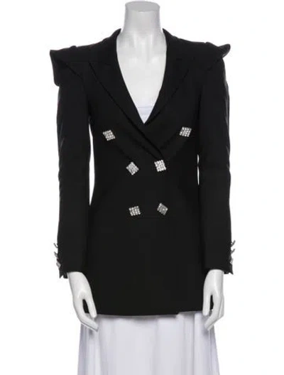 Pre-owned Giuseppe Di Morabito Virgin Wool Blazer In Black