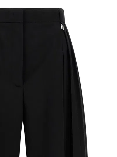 Giuseppe Di Morabito Virgin Wool Dress Women's Pants In Black